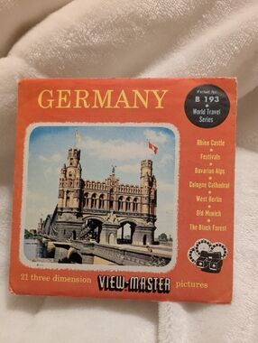 Vintage View-Master Germany Travel Reel Packet - 1956
